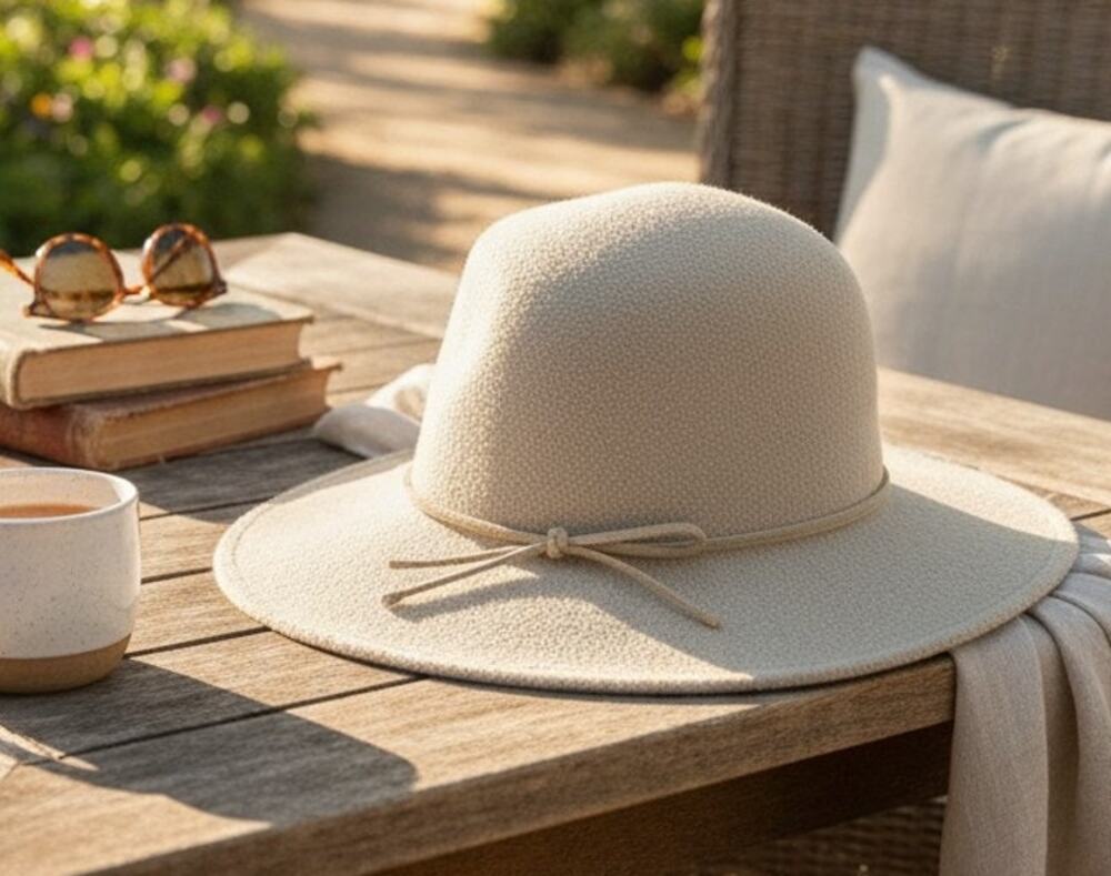 Universal Thread Goods Company Women's Packable Floppy Hat Wool Blend